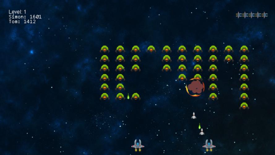 Alien Invaders Captura de tela 0