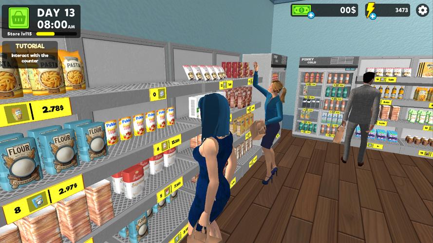 Schermata Supermarket Simulator Game 3D 2