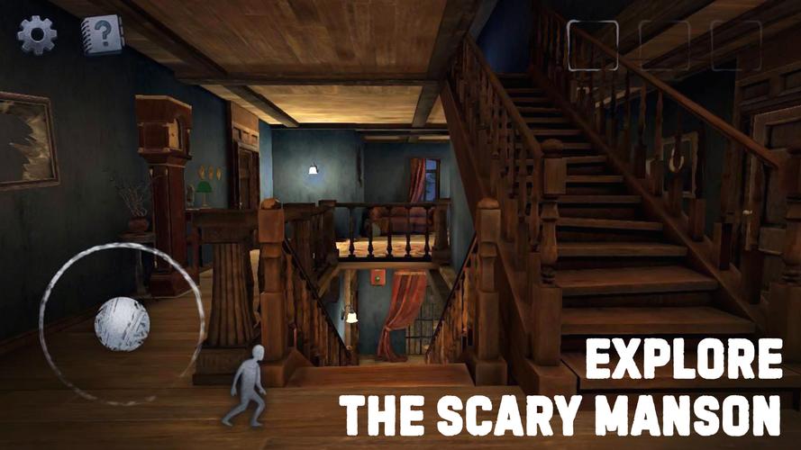 Scary Mansion：Escape de Terror Captura de pantalla 1