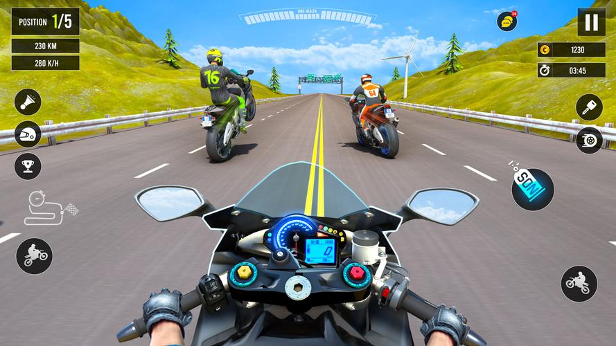 Moto Traffic Bike Race Game 3d स्क्रीनशॉट 0