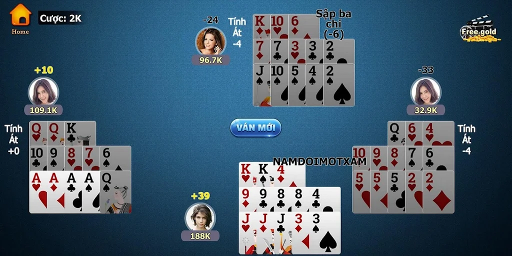 Schermata Mậu Binh Xap Xam Tính Chi 3