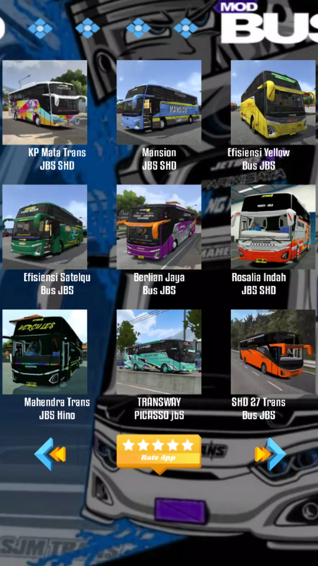 Mod Bussid 4.2 Terbaru Captura de tela 3