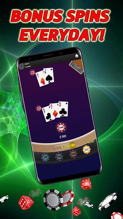 Black Jack for Winners: Card Game Ekran Görüntüsü 2