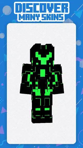 Neon Squad Skin Minecraft ภาพหน้าจอ 0