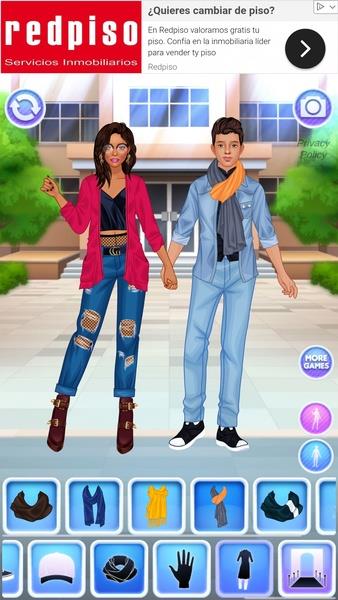 College Girl & Boy Makeover Screenshot 2