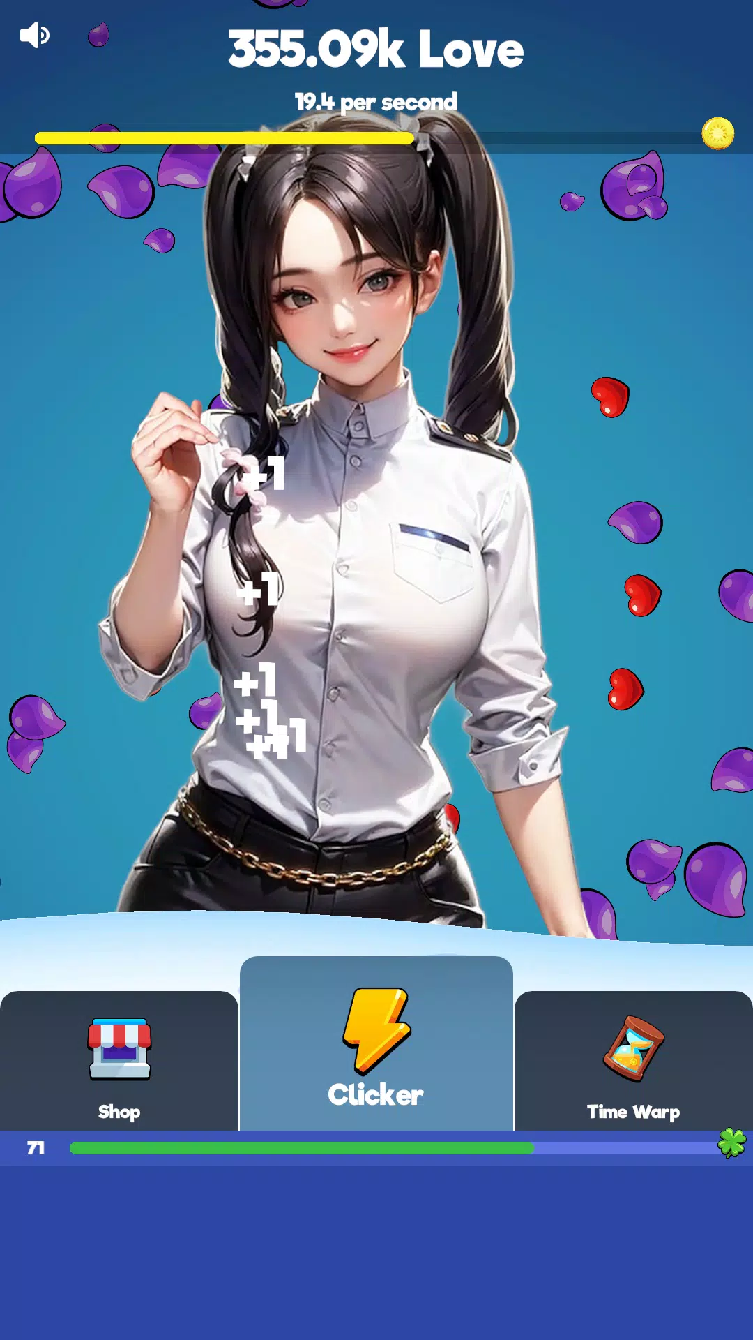 Sexy touch girls: idle clicker Schermafbeelding 3