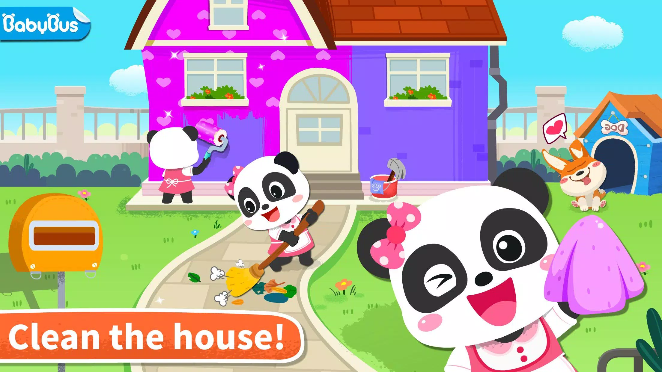 Baby Panda' s House Cleaning স্ক্রিনশট 0