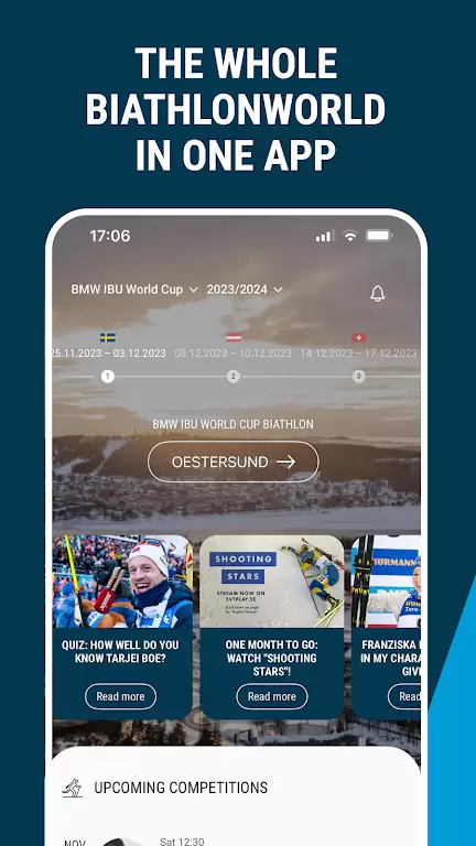 Official IBU App Ekran Görüntüsü 1