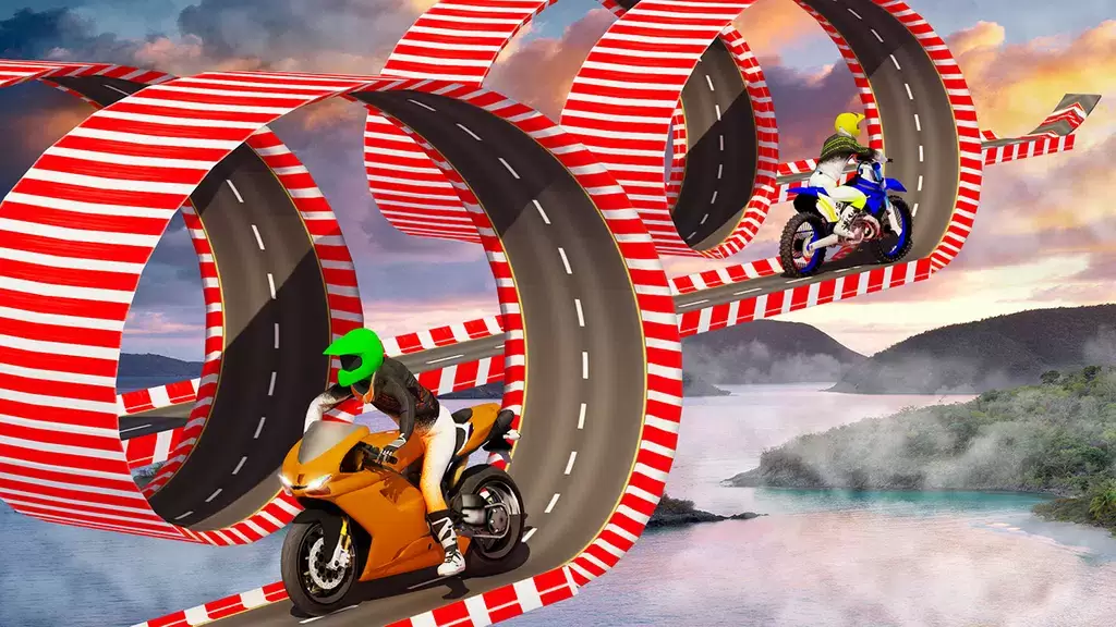 Stunt Bike Race Moto Drive 3D应用截图第2张