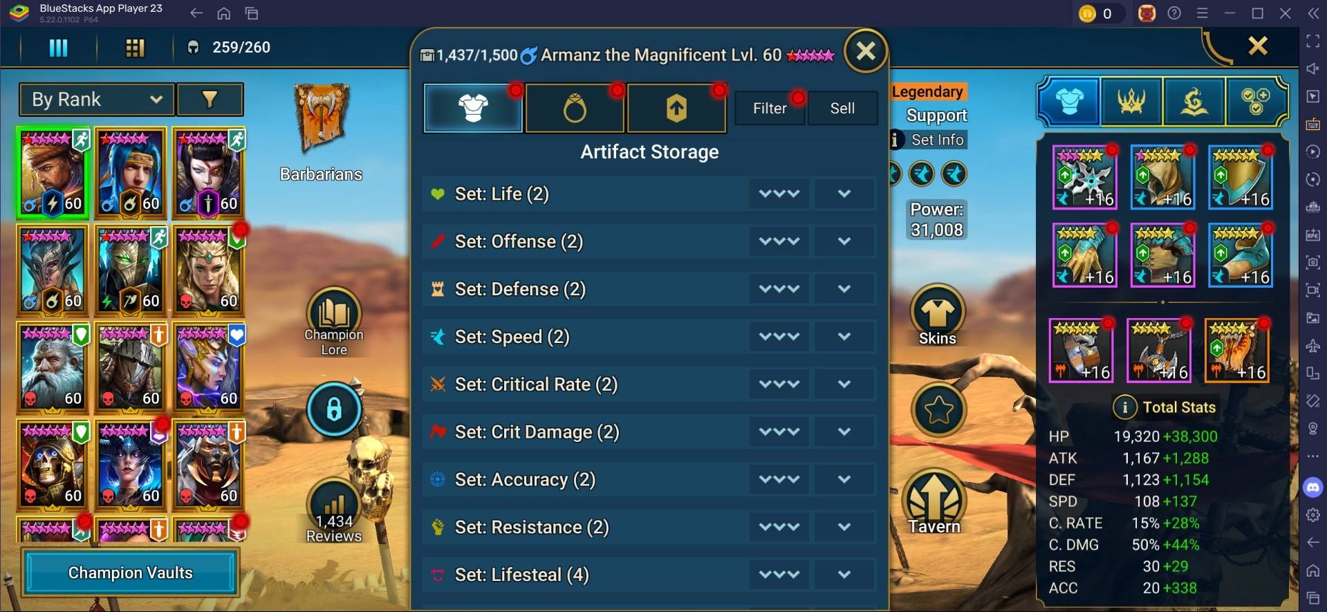 RAID: Shadow Legends: I -optimize ang iyong gear para sa maximum na kahusayan