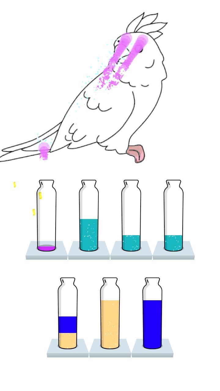 Sort Paint: Water Sorting Game Скриншот 3