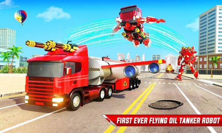 Dino Robot Truck Transform Captura de tela 0