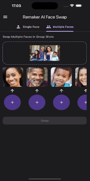 Remaker AI Face Swap Mod
</p><p>คุณสมบัติหลักของ Remaker AI Face Swap APK:<strong></strong>
</p><ol><li>การเลือกภาพถ่ายที่หลากหลาย:<strong> เลือกจากคลังภาพที่มีอยู่ของคุณได้อย่างง่ายดายหรือถ่ายภาพใหม่ได้ทันทีด้วยกล้องของอุปกรณ์ของคุณ ความยืดหยุ่นนี้ช่วยให้คุณเริ่มกระบวนการแลกเปลี่ยนใบหน้าด้วยตัวเลือกที่หลากหลาย</strong></li><li>ความสามารถในการปรับแต่งที่ได้รับการปรับปรุง:<strong> ปรับแต่งขนาด การจัดตำแหน่ง และการวางแนวของใบหน้าที่สับเปลี่ยนด้วยเครื่องมือที่ใช้งานง่าย . ฟังก์ชันนี้ช่วยให้แน่ใจว่าคุณสามารถปรับใบหน้าที่ถูกแทนที่ได้อย่างพิถีพิถันเพื่อให้ได้รูปลักษณ์ที่ไร้ที่ติและเหมือนจริง</strong></li><li>ตัวเลือกการปรับแต่งขั้นสูง:<strong> ปรับเปลี่ยนองค์ประกอบต่างๆ ของใบหน้าที่สลับเพื่อปรับแต่งผลลัพธ์สุดท้ายในแบบของคุณ สิ่งนี้ช่วยให้คุณมั่นใจได้ว่าการแลกเปลี่ยนใบหน้าเป็นไปตามมาตรฐานของคุณเพื่อผลลัพธ์ที่ประณีตและสวยงามยิ่งขึ้น</strong></li><li>การแลกเปลี่ยนใบหน้าเดี่ยวหรือเป็นกลุ่ม:<strong> ไม่ว่าคุณจะต้องการเปลี่ยนใบหน้าทีละหน้าหรือเป็นกลุ่มก็ตาม แอพนำเสนอความคล่องตัวในการแลกเปลี่ยนใบหน้าอย่างรวดเร็วและง่ายดาย รองรับการตั้งค่าของผู้ใช้ที่หลากหลาย</strong></li><li>ล้ำสมัย การบูรณาการ AI:<strong> แอป Remaker AI Face Swap ใช้ประโยชน์จากอัลกอริธึมปัญญาประดิษฐ์ที่ซับซ้อน รับประกันผลลัพธ์การแลกเปลี่ยนใบหน้าที่แม่นยำและน่าเชื่อ ซึ่งผสมผสานเข้ากับภาพถ่ายได้อย่างไม่มีที่ติ</strong></li><li>ดูตัวอย่างการแก้ไขแบบเรียลไทม์:<strong> ตรวจสอบเอฟเฟกต์การแลกเปลี่ยนใบหน้าแบบเรียลไทม์เมื่อทำการปรับเปลี่ยน วิธีนี้ช่วยให้คุณสังเกตได้ว่าใบหน้าที่ถูกแทนที่ผสานเข้ากับรูปภาพอย่างไร และทำการปรับเปลี่ยนที่จำเป็นเพื่อให้ได้ผลลัพธ์ที่ดีที่สุด</strong></li></ol><p> APK
