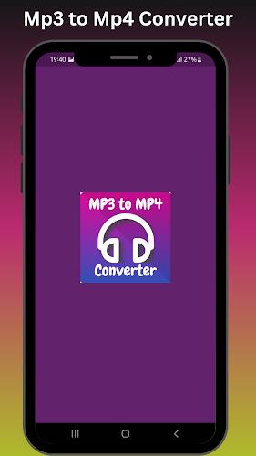 Mp3 to Mp4 Converter Tangkapan skrin 0