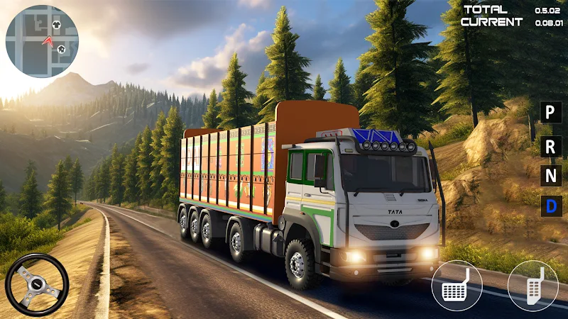 Indian Driver Cargo Truck Game Schermafbeelding 3