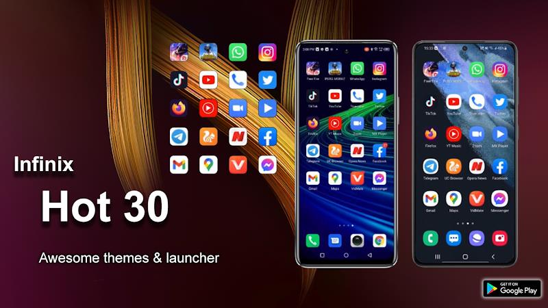 Infinix Hot 30 Launcher:Themes Captura de tela 0