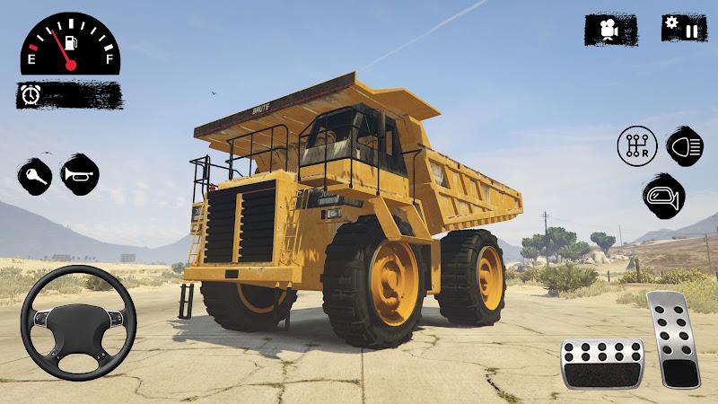 Garbage Dump Truck Driving 3D Captura de pantalla 3