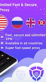 SuperFast VPN : Fast VPN Proxy应用截图第2张