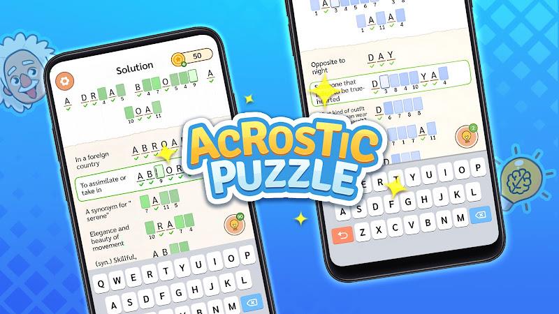 Schermata Acrostic Puzzle: Logic Fill in 1