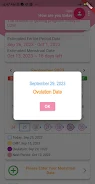 Schermata Ovulation Estimator Plus 3