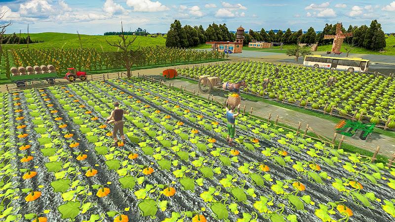 Farming Empire Harvester Game Tangkapan skrin 3