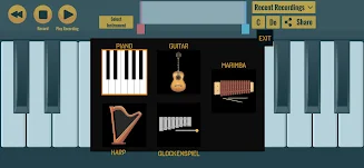 Virtual Piano Tangkapan skrin 2