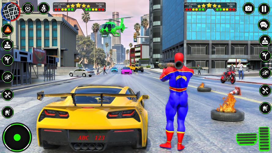 Spider Rope Hero Скриншот 1