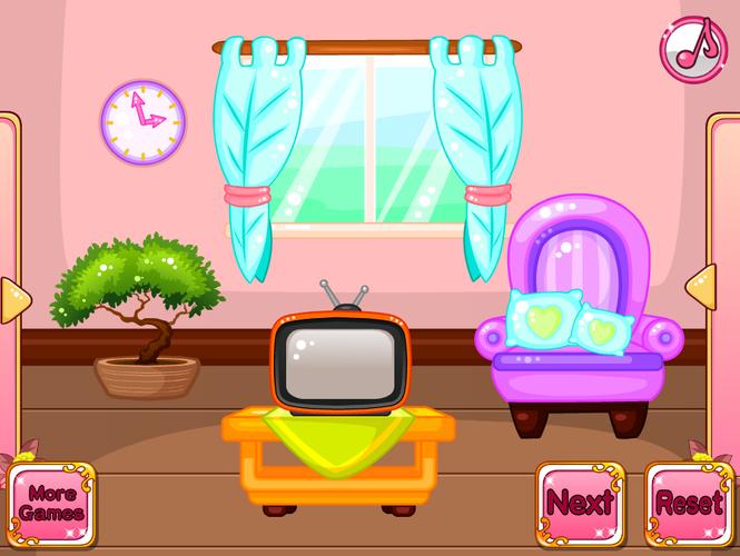 Princess Doll House Decoration Captura de tela 1