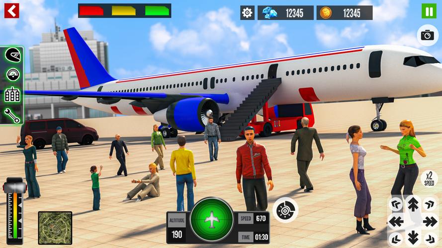 Flight Simulator Pilot Games Screenshot 1