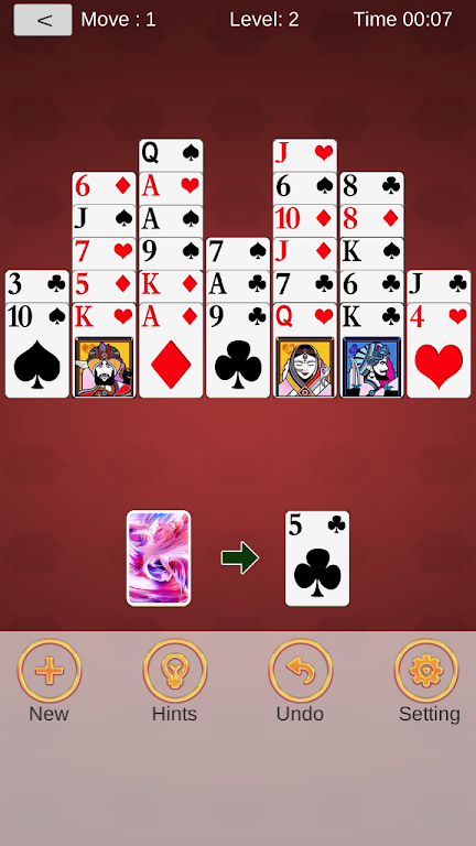 Crown Solitaire : 300 levels स्क्रीनशॉट 1