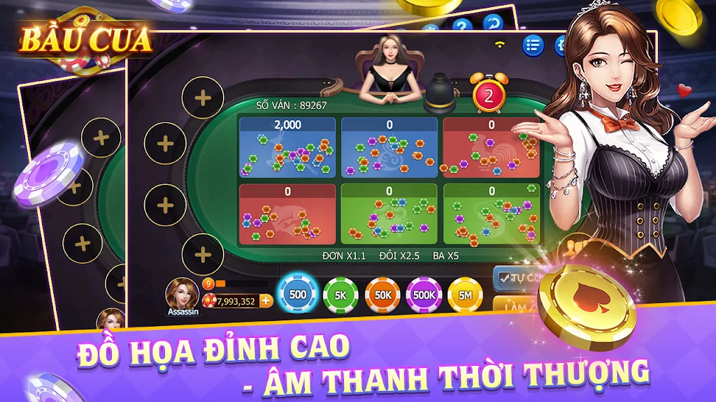 Bầu Cua - Tài Xỉu Casino應用截圖第1張
