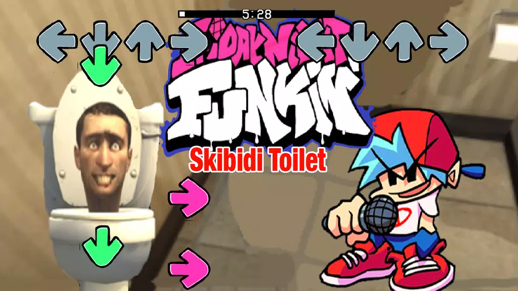 Skibin Toilet - FNF Captura de pantalla 0