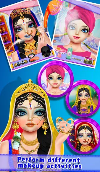 Indian Gopi Doll Fashion Salon Ảnh chụp màn hình 1