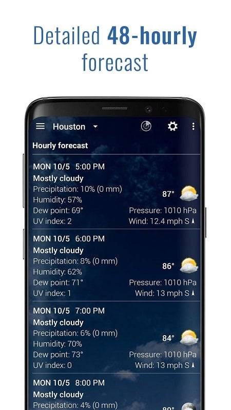 Transparent clock weather Pro Ảnh chụp màn hình 3