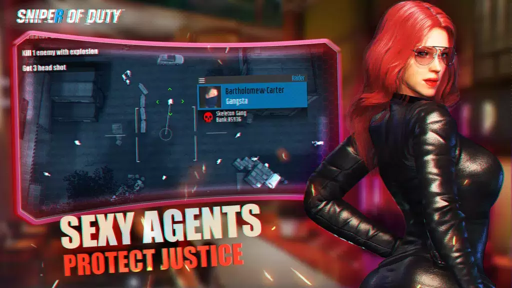 Sniper of Duty:Sexy Agent Spy Tangkapan skrin 2