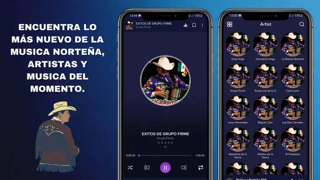 Música Norteña Mexicana Captura de tela 2