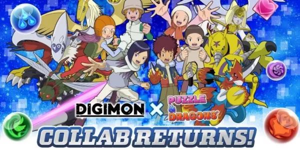 Puzzle & Dragons permite capturar seus Digimons favoritos com sorteios especiais na colaboração por tempo limitado