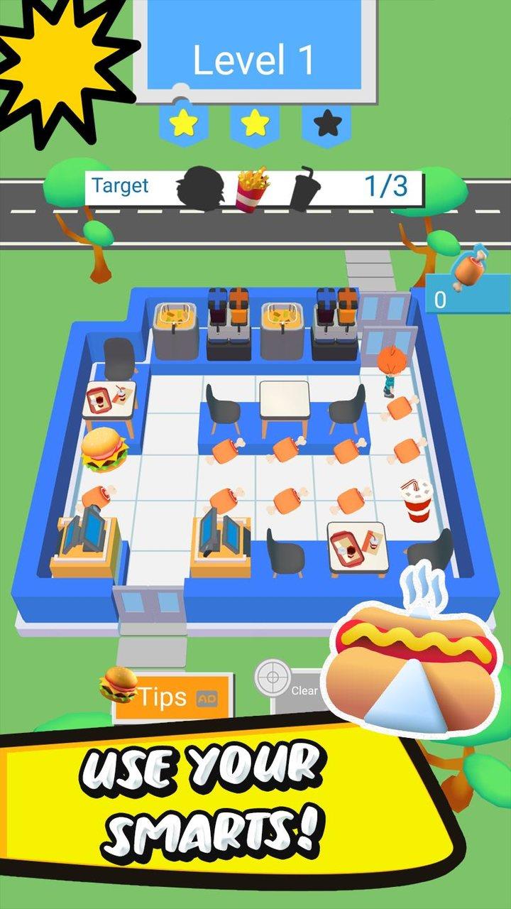 Sandwich Stack Restaurant game स्क्रीनशॉट 3