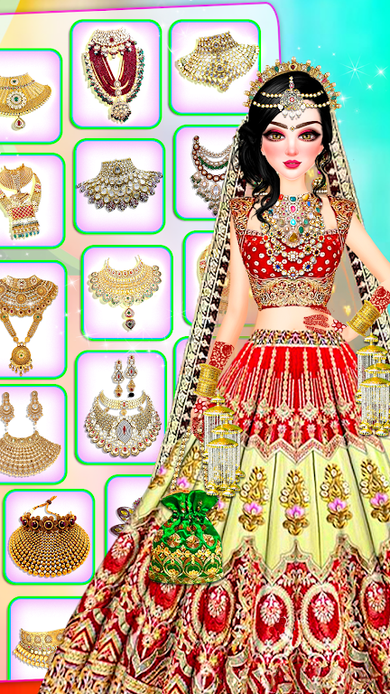 Indian Bride Dress Up Girl應用截圖第3張