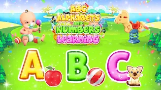 Learn ABC Alphabets & 123 Game ဖန်သားပြင်ဓာတ်ပုံ 0