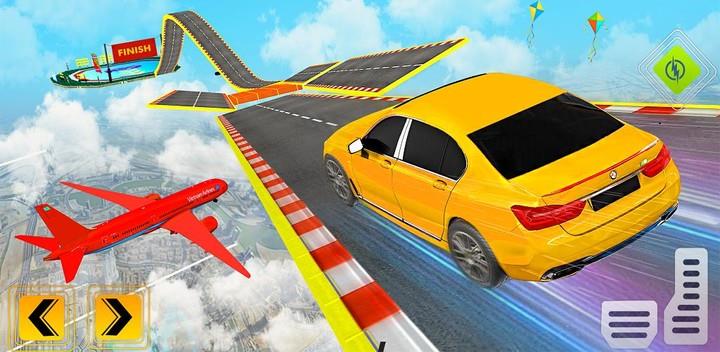 Crazy Mega Ramp Car Stunt Game Screenshot 2