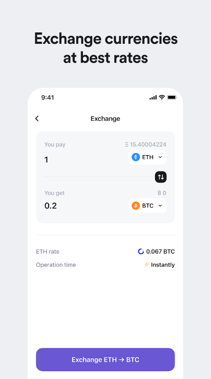 SPACE iZ Wallet স্ক্রিনশট 0