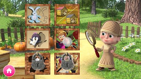 Masha and the Bear. Lernspiele Screenshot 0