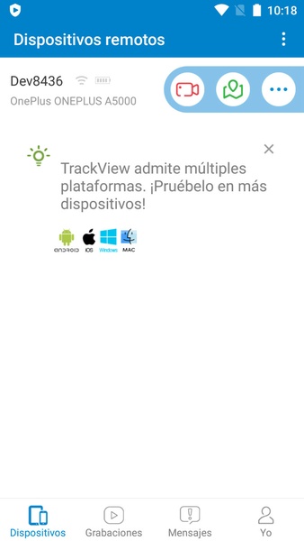 Schermata TrackView 1