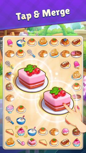 Merge Cafe: Cooking Theme應用截圖第2張