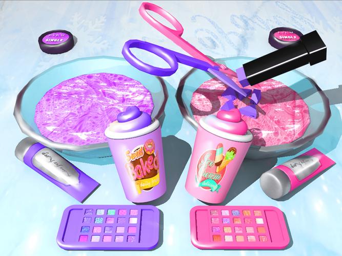 Makeup Slime Fidget Toys Games স্ক্রিনশট 2