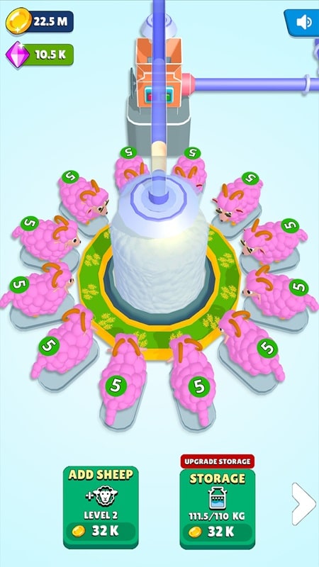 Idle Sheep Factory应用截图第2张