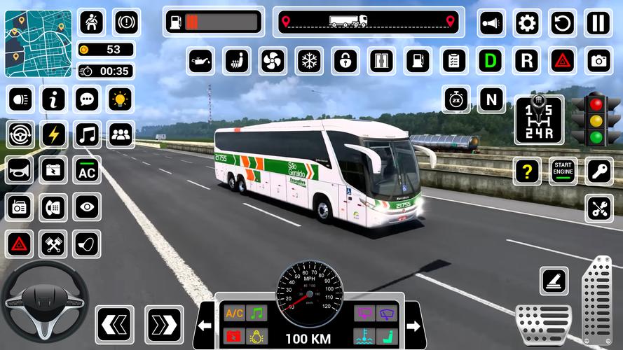 Bus Simulator: City Coach Game スクリーンショット 1