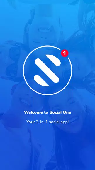 Schermata Social One - Facebook, Instagr 0