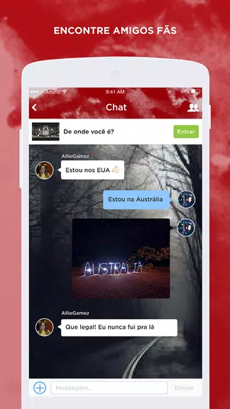 Schermata Terror Amino em Português 2